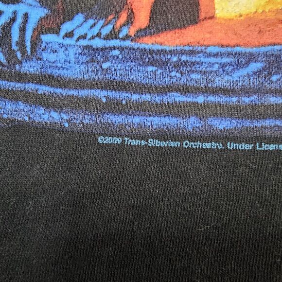 Trans Siberian Orchestra Tshirt Small Night Castle Tour 2009 Music Classical Y2K - Picture 4 of 12